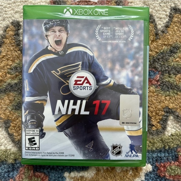 Brand New NHL 17 For Xbox One Factory Sealed Version Rated  E For Everyone - Picture 1 of 3